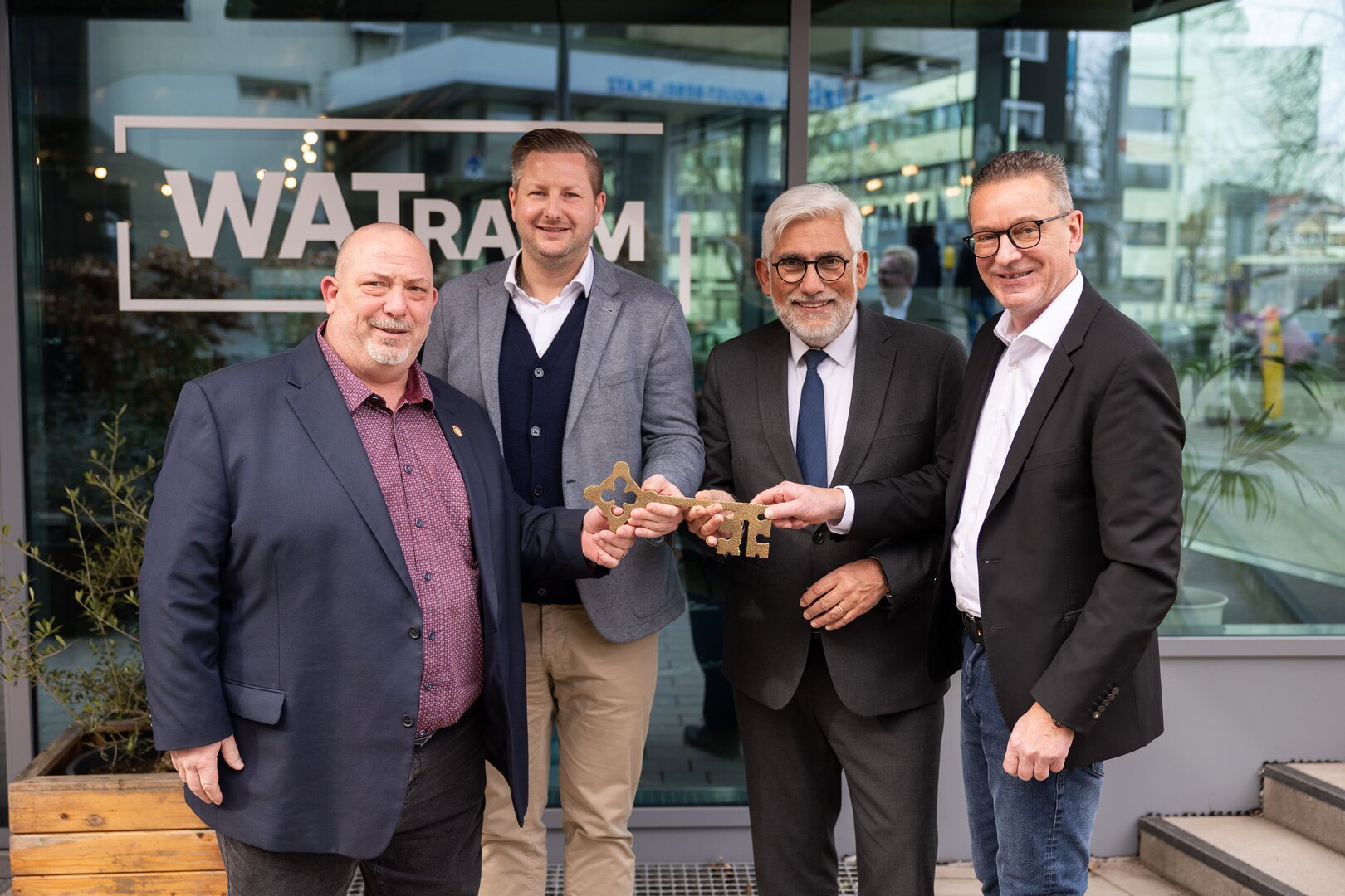 Feierliche Eröffnung des WATRaums