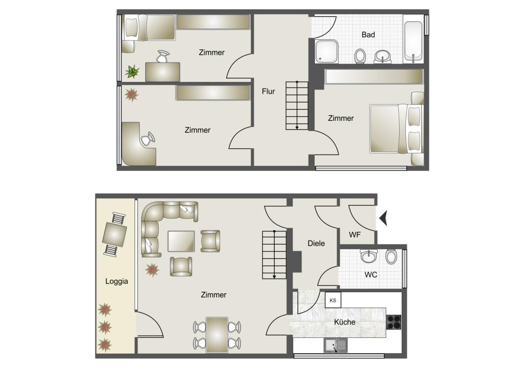 4-Zimmer Wohnung in Querenburg - Foto 4