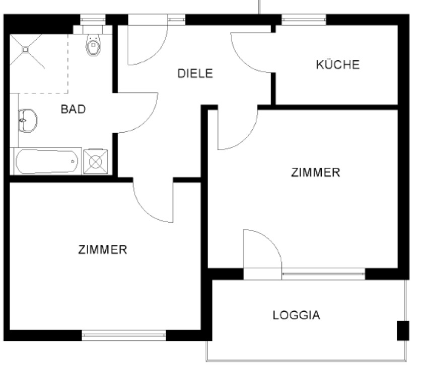 2-Zimmer Wohnung in Gerthe für Senior*innen mit WBS - Foto 3