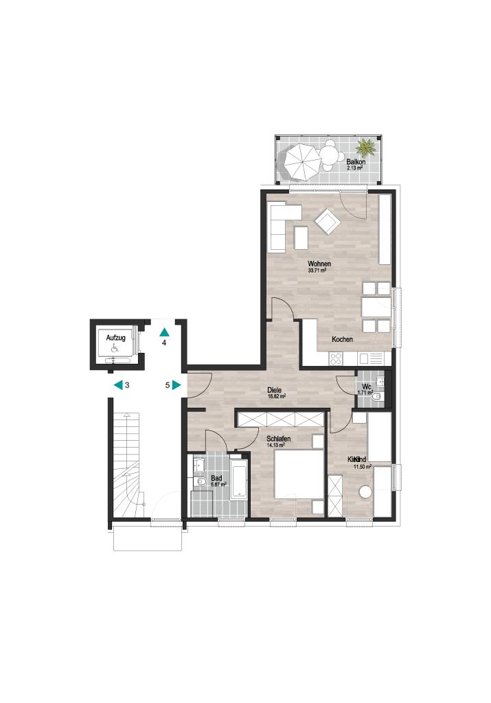 3-Zimmer Wohnung in Langendreer - Photo 3