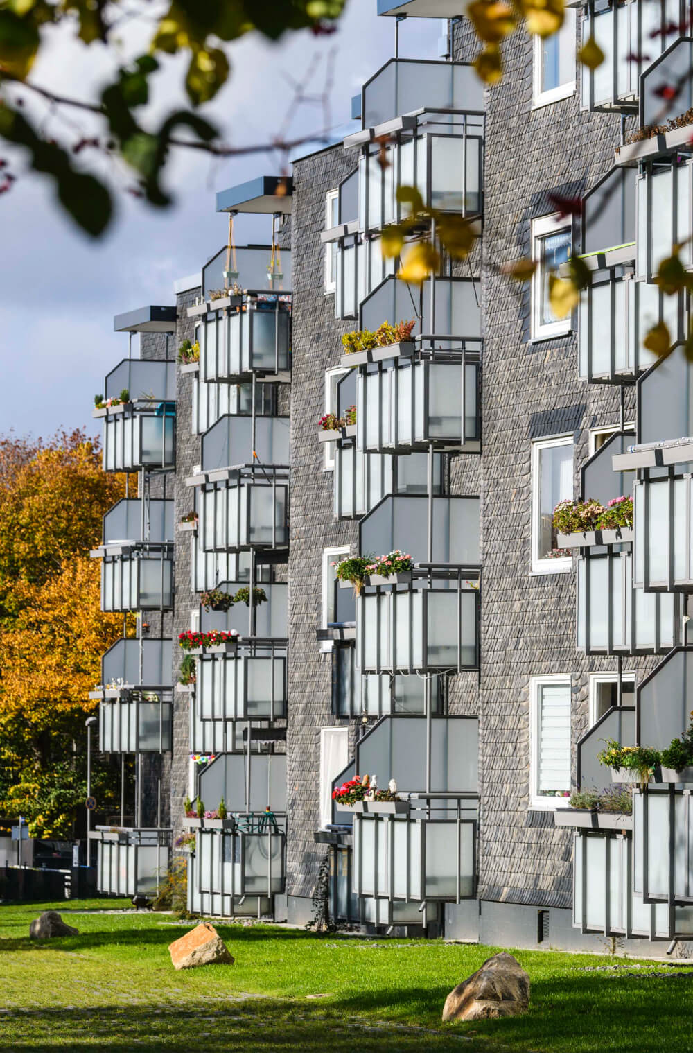 Moderne Gebäude VBW