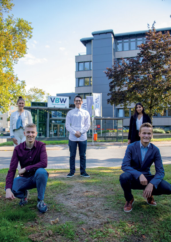 Gruppenbild der Azubis