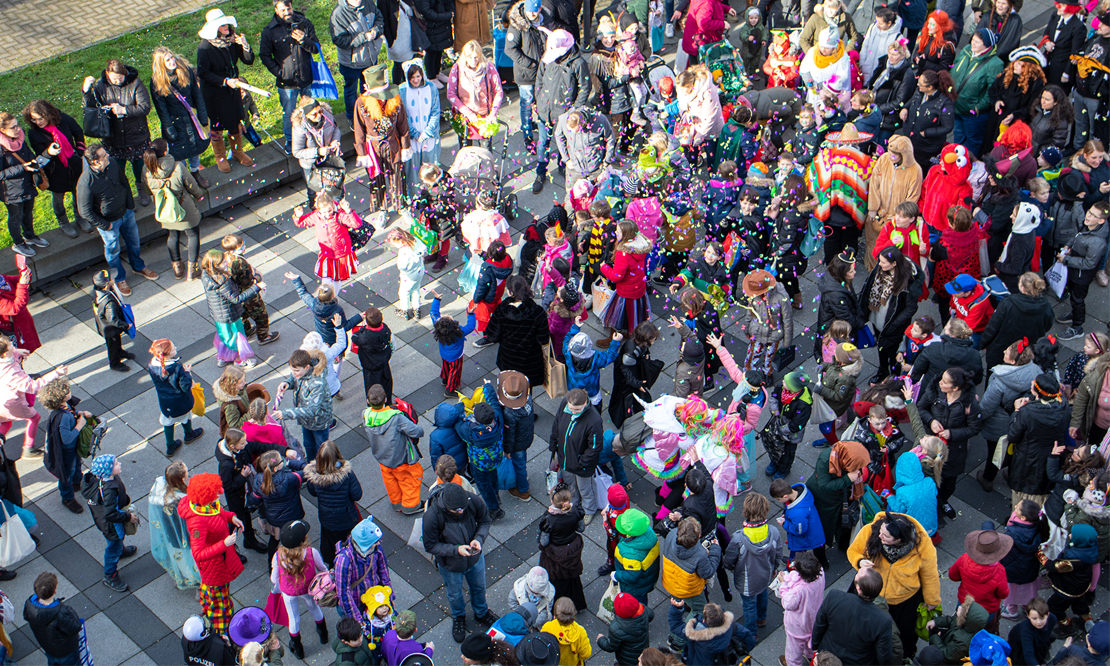 Über 300 Kinder waren auf dem Gelände der VBW